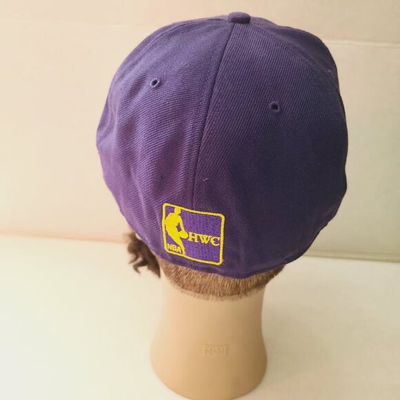 New Era 59Fifty Los Angeles Lakers Hardwood Classics Logo Hat Sz 7 3/8 - Picture 3 of 8